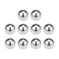 thumbnail image 1 of Uxcell Billes de Roulement Métriques en Acier Inoxydable 304 Grade G100 Billes de Précision 17 mm /0,67 Pouces, 1 of 3