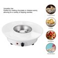 thumbnail image 3 of Electric Fondue Pot Set 25W 2 Gears Oil Fondue Pot Set Chocolate Melting Pot with 10 Forks, Melting Chocolate Small Pot for Party Wedding Gifting Date, 3 of 7