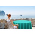 thumbnail image 2 of Vargottam Indoor/Outdoor Round Tablecloth 58 Inch Round Tablecloth Waterproof Patio Table Cloths, Spring/Summer Table Covers for Backyard Circular Table/BBQs/Picnic - Turquoise Green, 2 of 7