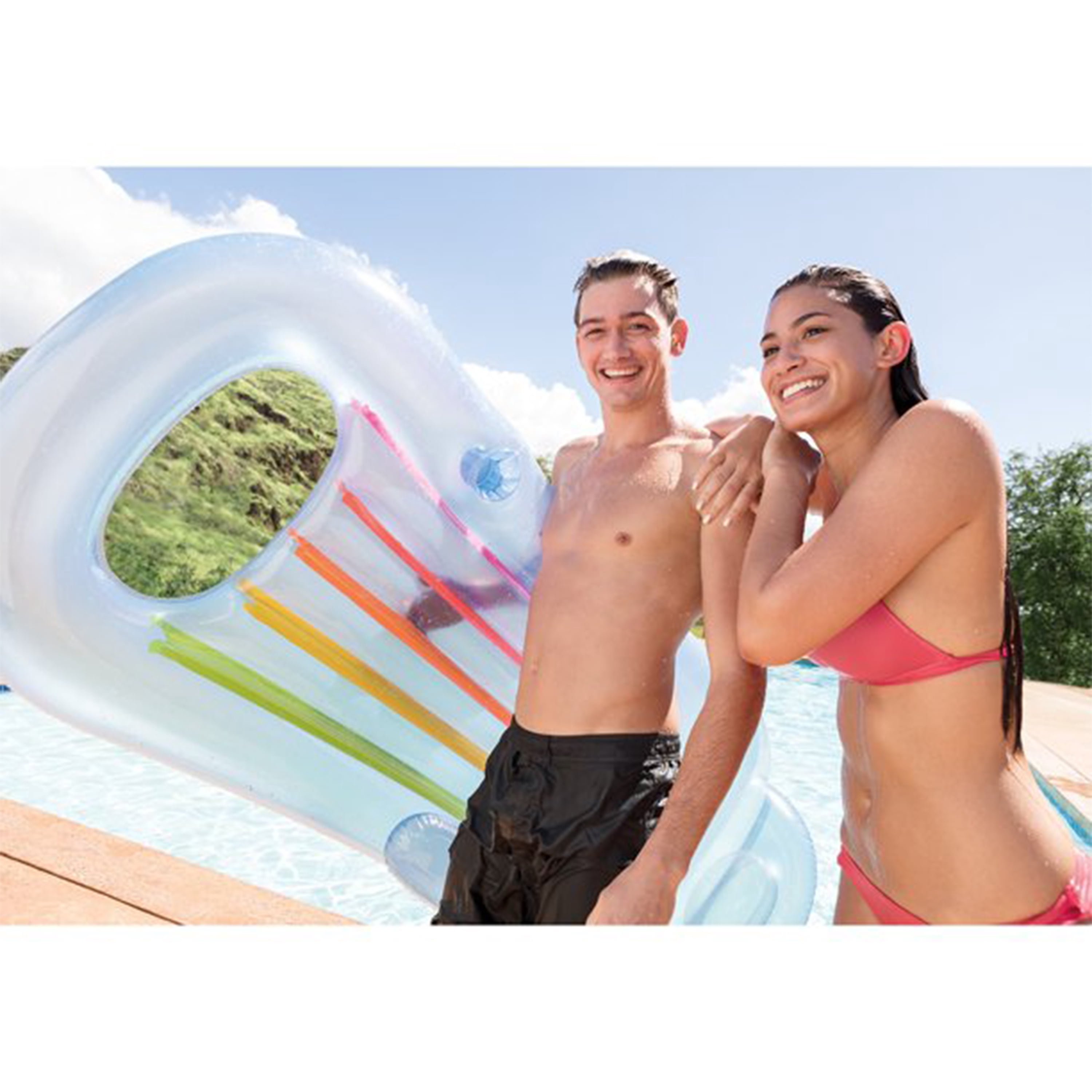 Lounge Intex King Kool (une des 2 couleurs choisie au hasard)