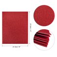 thumbnail image 2 of Unique Bargains Red Glitter EVA Foam Sheets 11 x 8 Inch 2mm Thick for Crafts DIY 12 Pack, 2 of 5