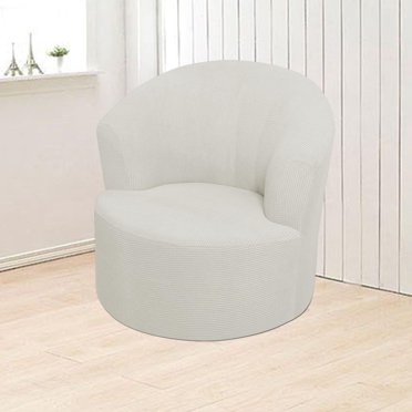 Stretch Armchair Slipcovers Round Club Chair Couch Cover Armchair Cover For Recliner Sofa Modern Swivel Chair Slipcover Barrel Armchairs Cover