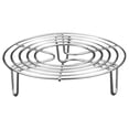 thumbnail image 1 of Égouttoir Rond en Acier Inoxydable de 6 Pouces pour Cuisson à la Vapeur, Résistant à la Chaleur, Facile à Nettoyer, Égouttoir Alimentaire en Fil, 1 of 9