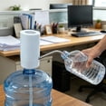 thumbnail image 1 of Water Bottle Pump with Automatic Water Dispenser | Rechargeable Drinking Water Pumping Device | Portable Electric Water Suction Pump for Home Kitchen Office, 1 of 6