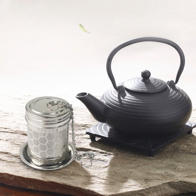RKSTN Stainless Steel Tea Maker Tea Strainer: Stainless Steel Primary Color: Small Honeycomb + Chassis Kitchen Gadgets