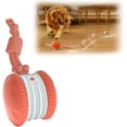 thumbnail image 1 of 2026 Saker Interactive Dog Ball Toy|Activated Automatic Rolling Dog Toy with Rope for Small,Medium,Large Dogs|Rechargeable Motion-Activated Smart Dog Ball Indoor Play Entertainment (Orange), 1 of 7