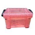 thumbnail image 2 of Yhmxh Closet Organizers and Storage Candy Color Mini Storage Box Transparent Storage Box 0.14 Liters Small Glove Box Cute Lock Jewelry Box Mini Storage, 2 of 5