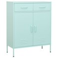 thumbnail image 1 of vidaXL Armoire de Rangement Menthe 80x35x101,5 cm Acier, 1 of 5