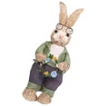 thumbnail image 1 of Artificial Straw Cute Bunny Standing Rabbit Home Garden Decoration decor easter bunny A, 1 of 9
