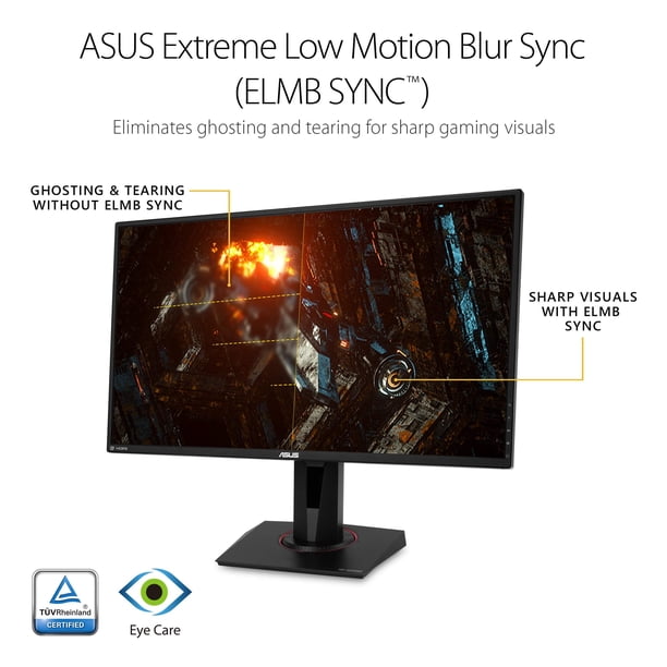 ASUS TUF Gaming 27 inch 2K HDR Gaming Monitor VG27AQ - QHD 2560 x