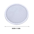 thumbnail image 1 of Pompotops Aluminum Pizza Mesh Pizza Plate Thickened Mesh Mesh Tool Grill Baking Pizza Circle Clearance, 1 of 2