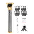 thumbnail image 1 of 1 Set Hair Hair Clipper Zero Blade Distance Sharp Cutter  Stuck Hair Delicate Pattern Retro Push Cutter Hair Shaver Cutting Machine Hair Salon Supply, 1 of 10