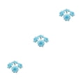 thumbnail image 3 of Decodeary 50pieces Low Maintenance Soft Texture Fabric For Albums And Decorations Realistic Appearance Fiber Wide Application Light Blue 4.5cm 3Set, 3 of 6