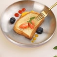 thumbnail image 4 of Stainless Steel Plate 20 cm x 3.7 cm with Heat-Insulated Double-Layer Design for Hot and Cold Food Serving, 4 of 6