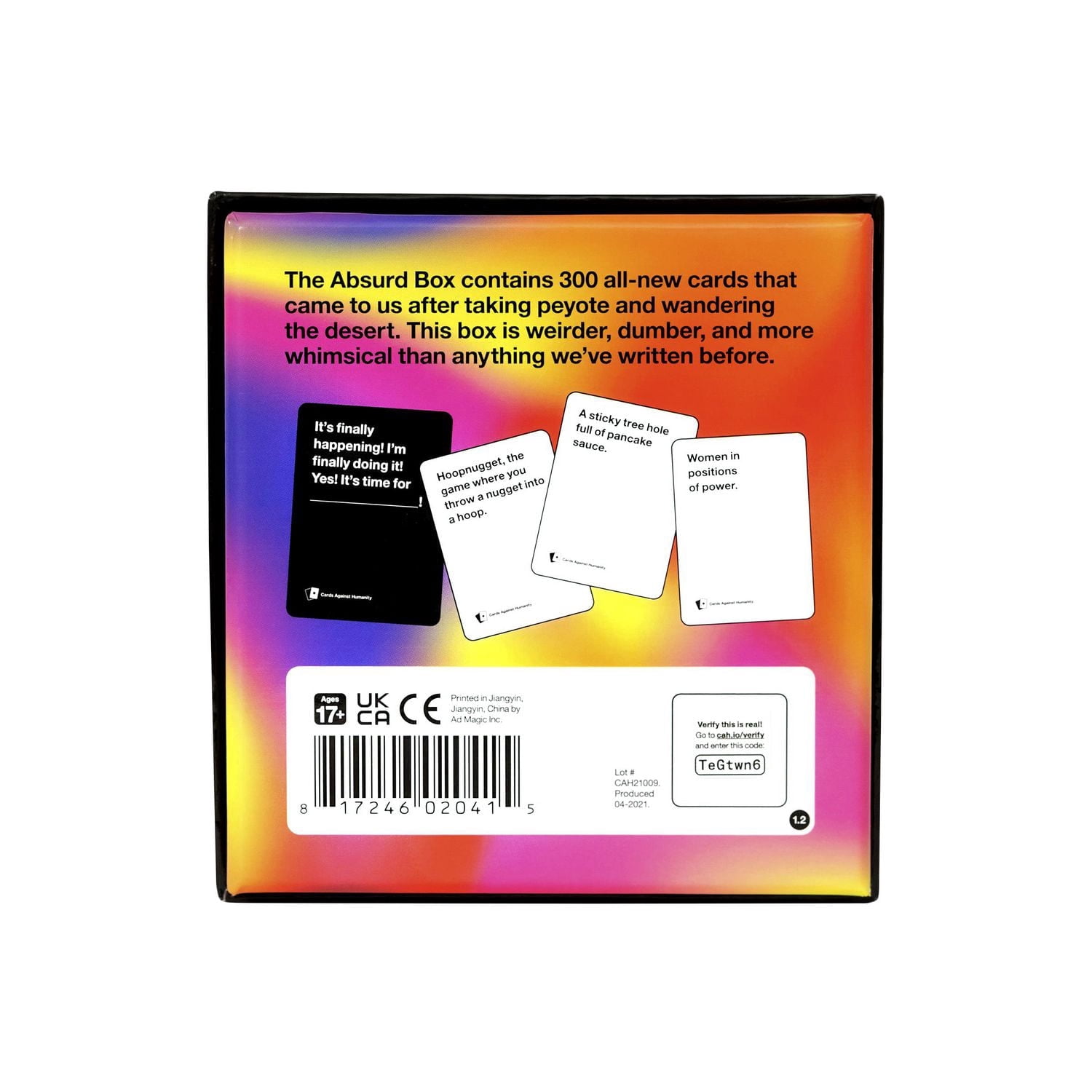 Cards Against Humanity Absurd Box