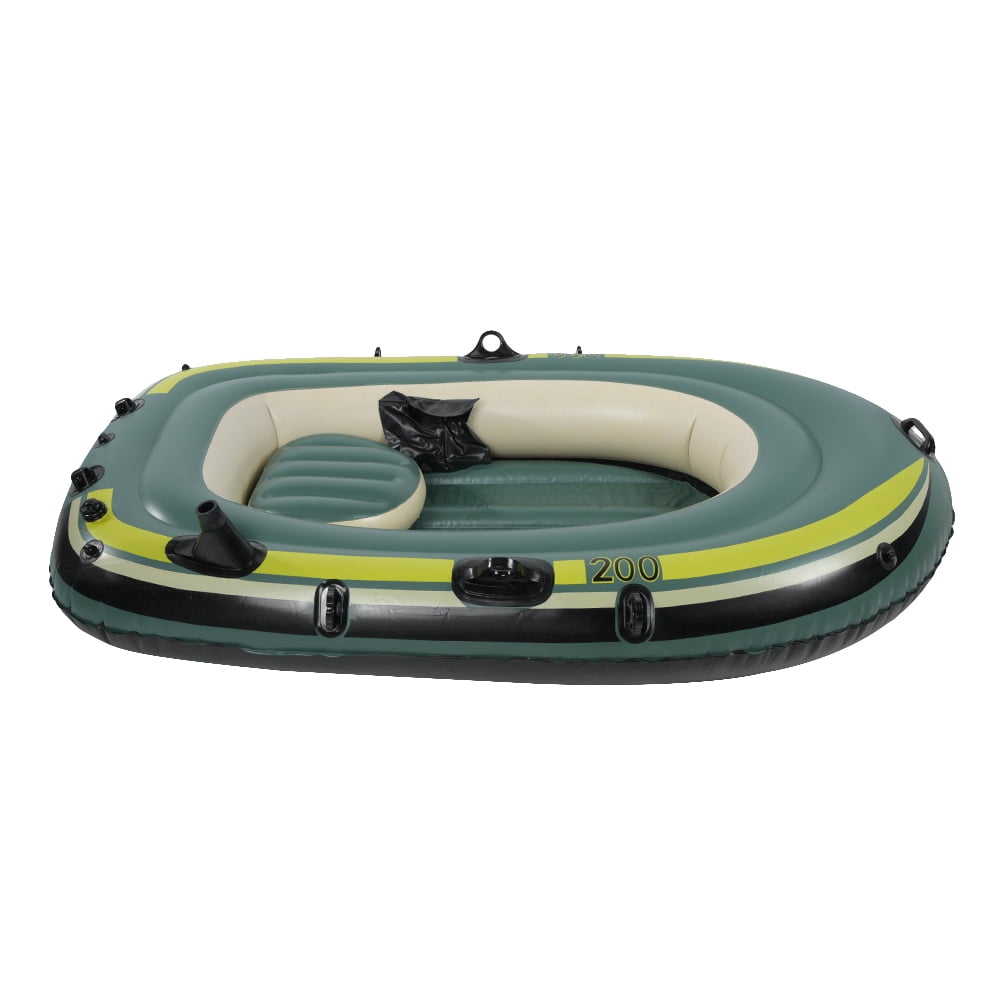 Inflatable Boat, Rowing Inflatable Canoe Pressure   for Fishing for Casual Surfing