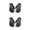 thumbnail image 1 of Decodeary Lightweight And Shockproof Skeleton Riding Gloves For Autumn Winter Breathable And Comfortable Durable Waterproof white S 2Set, 1 of 6
