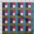 thumbnail image 4 of oneOone Cotton Poplin Blue Fabric Geometrical Sewing Material Print Fabric By The Yard 56 Inch Wide, 4 of 4