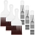 thumbnail image 1 of Air Conditioner Condenser Fin Comb, Fin Cleaning Brush Air Conditioner Fin Cleaner Refrigerator Coil Cleaning Whisk Brush Metal Fin Evaporator Radiator Repair Tool (6), 1 of 5