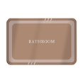 thumbnail image 3 of Bath Rug- Super Absorbent Quick Dry- Rubber Backing Non Slip-Washable Bathroom Floor Mats-Shower Rug For In Front Of Bathtub-Shower Room -16x24-, 3 of 6