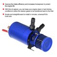 thumbnail image 1 of Car Oil , High Intake Efficiency Universal Oil Reservoir Width 63mm/2.5in Stainless Filter  For Auto, 1 of 8