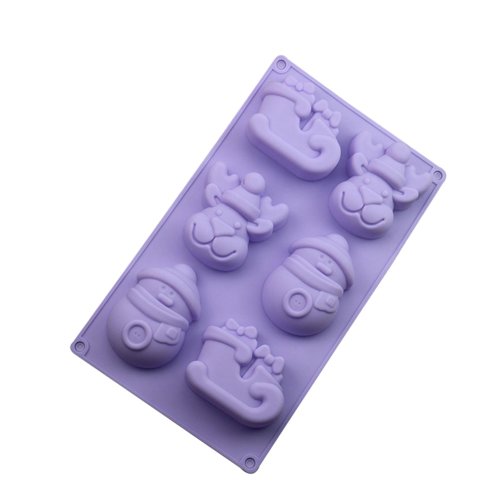 AKEGAMN Candy Molds Baking Silicone and Christmas Small Cake Mould