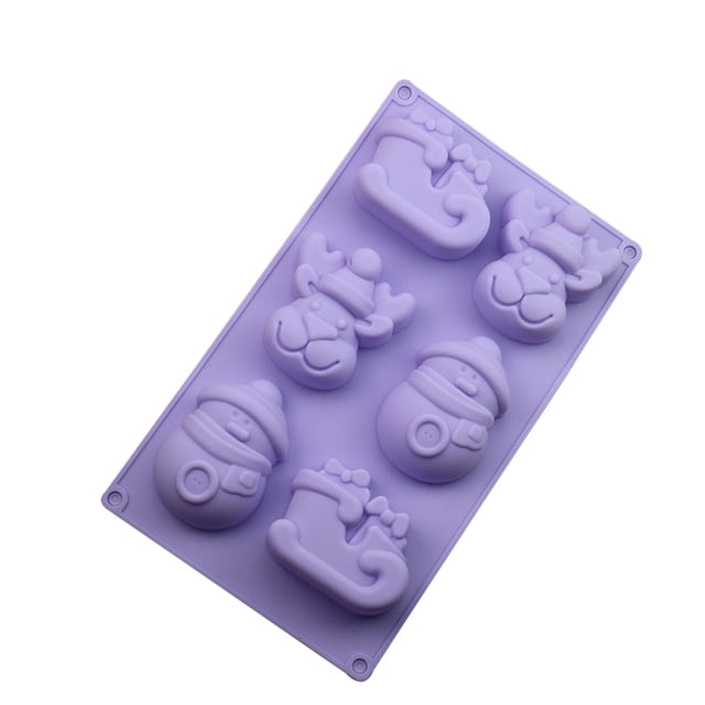 AKEGAMN Candy Molds Baking Silicone and Christmas Small Cake Mould