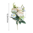 thumbnail image 3 of Fridja Summer Savings Artificial Simulation Bouquet Artificial Flowers Fake Flowers Decoration, 3 of 6