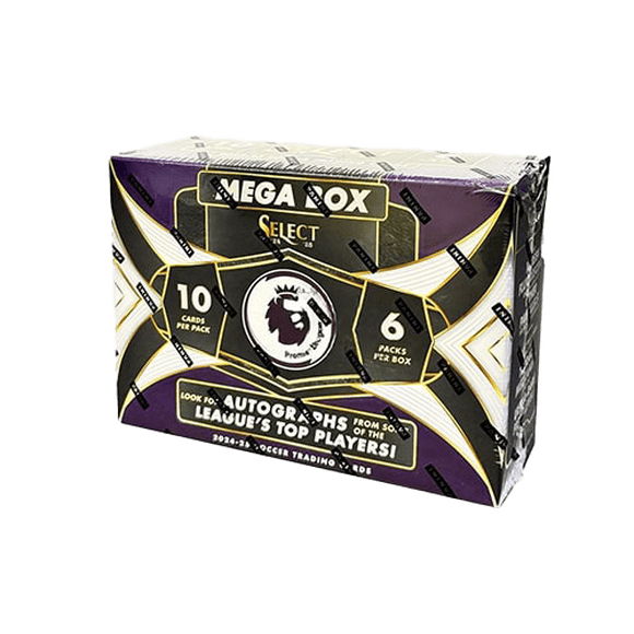 2024 - 2025 Panini Select EPL Soccer Passe-Temps Boîte Méga