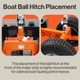 thumbnail image 2 of SuperHandy Electric Trailer Dolly Pro - 24V 9Ah Battery, 7500 lb Towing Capacity, 2 of 8