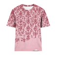 thumbnail image 4 of Soki T-shirt Graphique Imprimé à Manches Courtes à Col Rond pour Femmes, 4 of 4