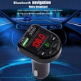 thumbnail image 3 of Émetteur Bluetooth 5.0 FM Adaptateur Double USB pour Allume-Cigare, 3 of 17