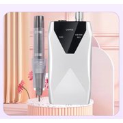Brushless nail polish electromechanical dynamic and static portable nail polisher,gray