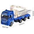 thumbnail image 2 of B Alloy Police Car Model, Simulation Emergency Vehicle, Diecast Metal Body, Moving Parts, Educational Toy For Kids Age 3+, 2 of 2