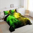 thumbnail image 4 of Erosebridal Ensembles de Literie Gaming Lightsaber Grand Lit avec Couette, Insert de Couette Néon Lightning, Décor Mode Moderne, Réversible, 4 of 8