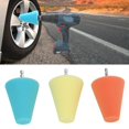 thumbnail image 4 of Wheel Sponge Buffing Cone, Easy To Use Orange Yellow Blue Wheel Hub Cone Polishing Pad  For Cars Boats Motorcycles, 4 of 8