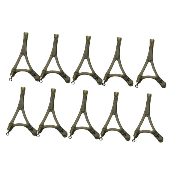 Courbures Latérales, 10 Pcs Courbures Latérales Réutilisables Durables Pratiques pour Carpe, Outils de Montage pour Cage d'Alimentation - avec Pivot Roulant