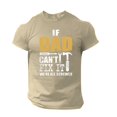 thumbnail image 1 of LUOGENLI T-shirts pour Homme pour Hommes Masculin Printemps et Été Fête des Pères Décontracté Rétro Lettrage Impression Partielle T-Shirt Col Rond Manche Courte Haut T-shirts pour Homme T-Shirt Graphique Pâques Beige G, 1 of 6