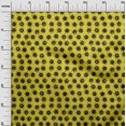thumbnail image 3 of oneOone Polyester Spandex Yellow Fabric Medical Virus Sewing Craft Projects Fabric Prints by Yard 56 Inch Wide, 3 of 4