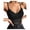 Black, variant on WZXFASHION Women Strapless Adjustment Rimless Invisible Bralette Push Up Sticky Bras Vest Intimates Black L