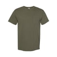 thumbnail image 1 of Comfort Colors T-Shirt à Poche pour Adulte, Épais, Teint en Pièce, 2TG, Sauge, 1 of 2