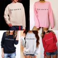 thumbnail image 2 of US Womens FRIENDS Print Hoody Sweatshirt Slouch Pullover Sweater Jumper Tops, 2 of 5