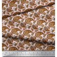thumbnail image 2 of Soimoi Poly Georgette Fabric Floral & Paisley Printed Craft Fabric by The Yard 52 Inch Wide, 2 of 5