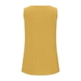thumbnail image 4 of Timegard Camisoles pour Femmes Été Col Rond Sans Manches Blouse Confortable Tunique Décontractée à Porter avec des Leggings, 4 of 5