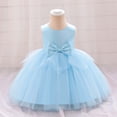 thumbnail image 4 of Toddler Outfits Girls Holiday Outfits Baby Girl Dresses Spring And Fall Long Sleeve Heart Pattern Patchwork Baby Dress, 4 of 6