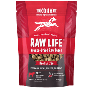 Koha Raw Life Freeze-Dried Raw Bites Beef Entrée 14oz