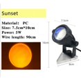 thumbnail image 2 of DOLITY Sunset Lamp Projection Night Light Romantic Visual Ambient Light for Photography, 2 of 6