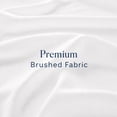 thumbnail image 3 of Swift Home Ultra Soft Solid Duvet Cover Set, Twin, White, 3 of 6