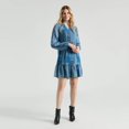 thumbnail image 1 of Mexx Women’s Woven Georgette Printed Dress, 1 of 4
