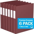 thumbnail image 1 of Davis Group, Premium Economy, D Ring, Binder, 6 Pack, 1", 1 of 3